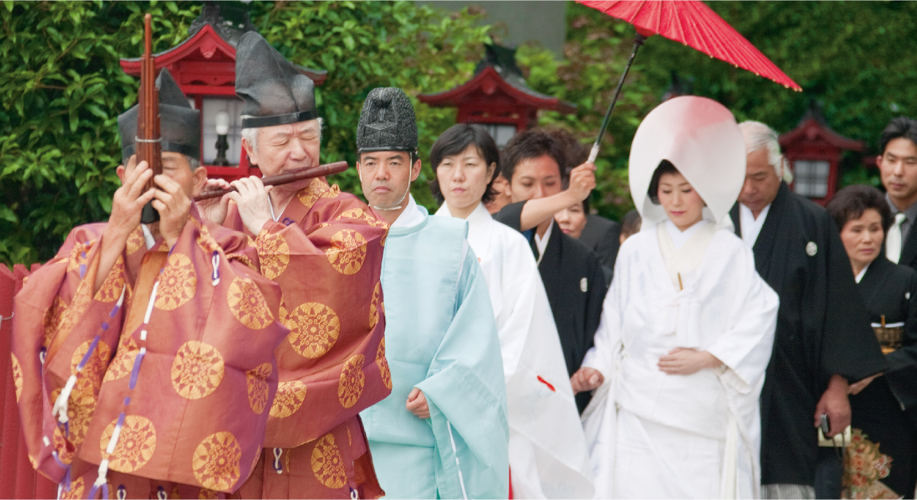 川越八幡宮での神前挙式&撮影プラン